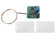 RFID kortlæser, inkl. 2 kort (loddekit)