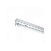V-Tac T8 LED Grundarmatur - Til 1x 60cm LED Rør, IP20 Indendørs, 230V Input