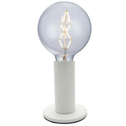 Elegance Deco bordlampe hvid ekskl. lyskilde