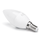 LED Pære E14 - 7W 3000K Erstatning for 48W, 610lm, RA80 - 3 års garanti