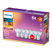 Philips LED DIM 5W (50W) GU10 2700K 350lm 6-Pak