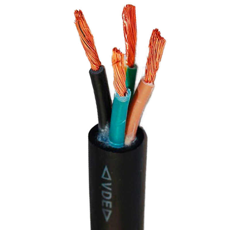 Gummikabel H07RN-F 4x1mm² - pr. meter
