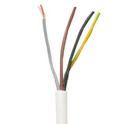 Plastkabel PKAJ Rund Hvid 4x1mm² - 50 meter