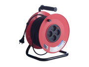 Kabeltromle - 4 x DK blindjord, 230V, IP20 (40m)