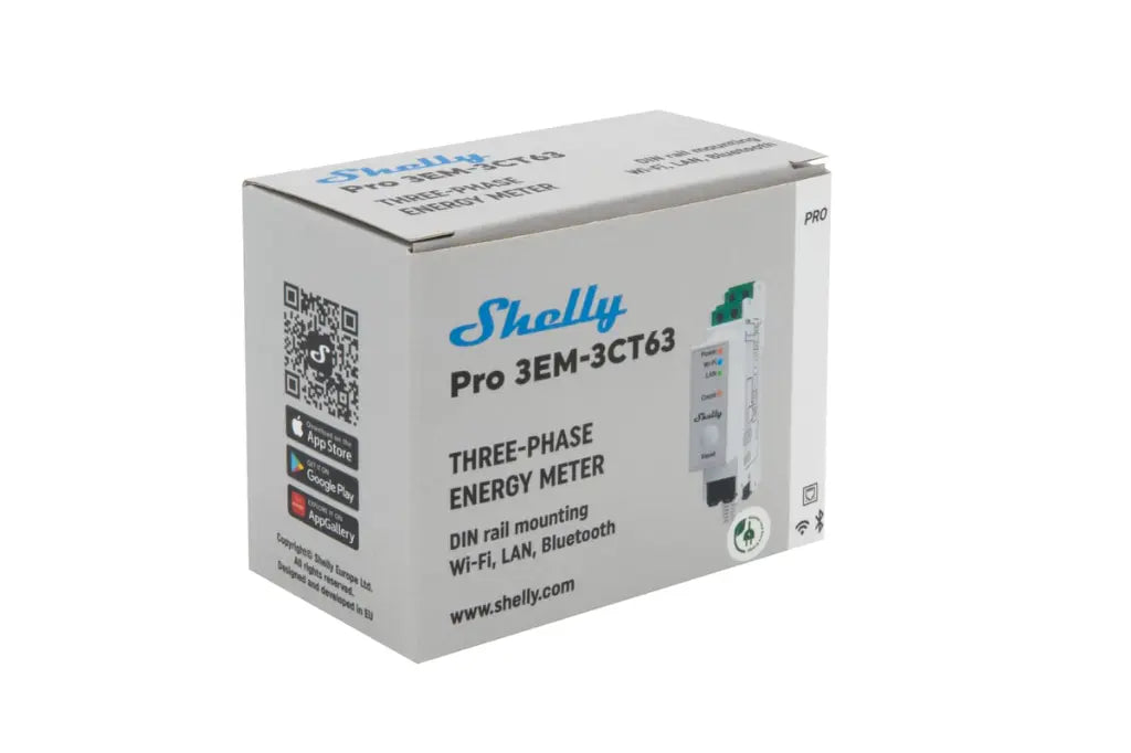 Shelly Pro 3EM CT63