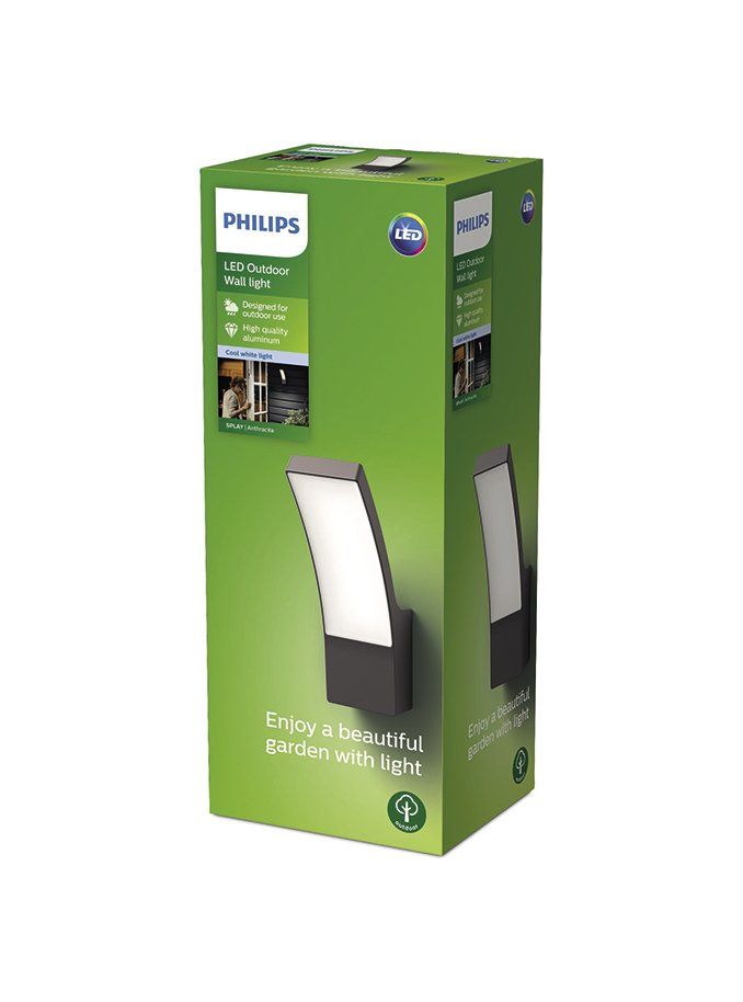 Splay Wall Anthracite 12W 40K HV