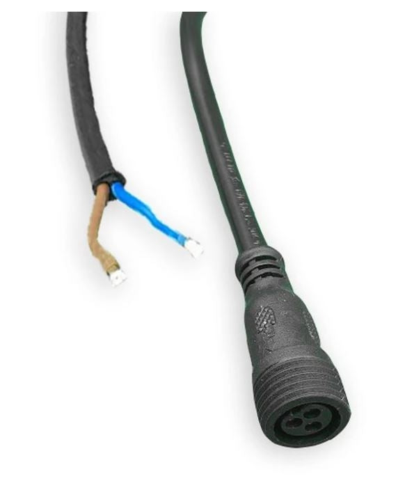 LED lysskinne startkabel - 50 cm, sort