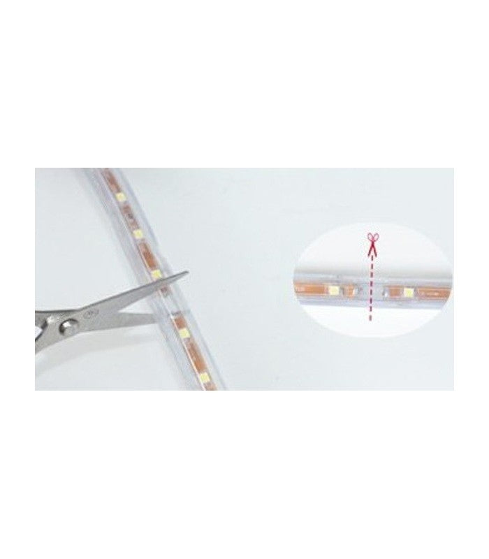 Stik til 230V LED strip (Type Q), IP67 vandtæt
