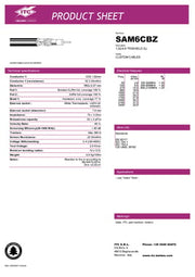 Flexrør 16mm med antennekabel RG6T 1,0T R100