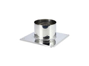 Monteringsflange til skorstenskappe - Ø250mm, Syreresistent