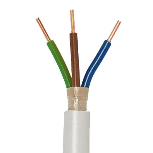 HF let installationskabel 3x2,5mm² - pr. meter