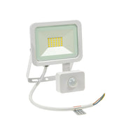 20W LED projektør m. sensor 6000K 1800 Lumen