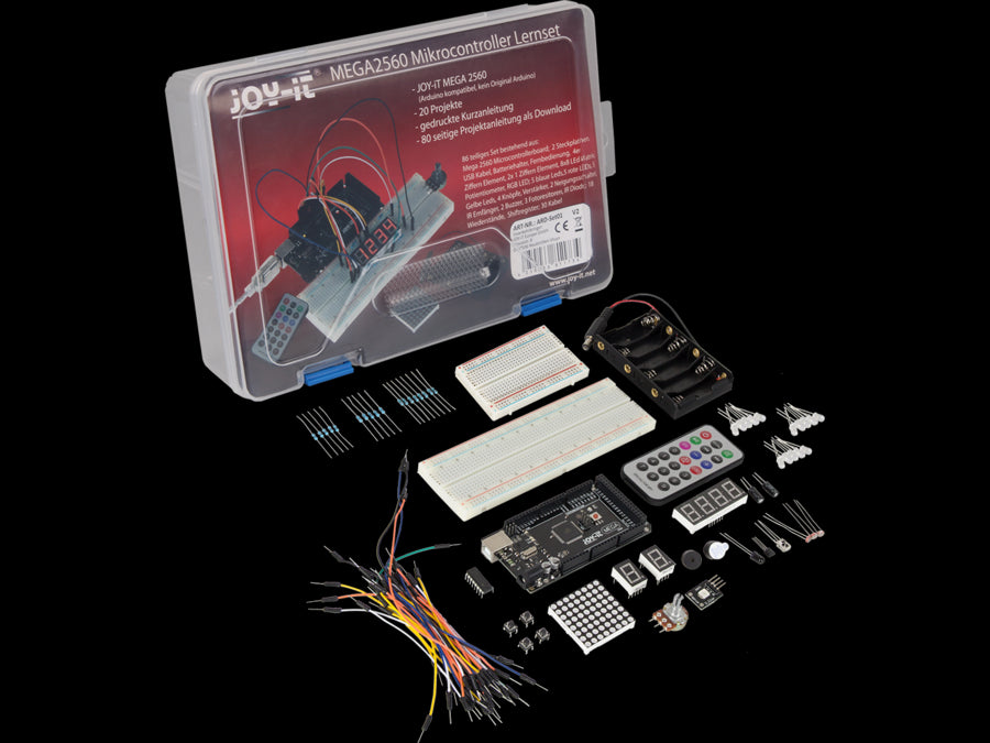 Microcontroller Starter Kit - Mega2560 +20 projekter