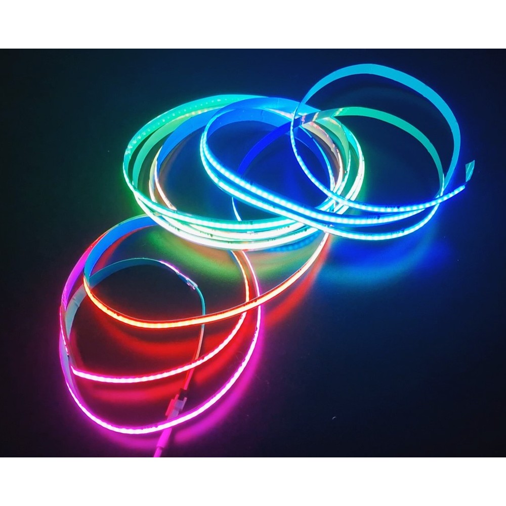 16W/m RGBIC COB-LED strip - 5m, IP20, 630 LED pr. meter, 24V, COB LED blev ændret til:

16W/m RGBIC COB-LED-strips - 5m, IP20, 630 LED pr. meter, 24V,