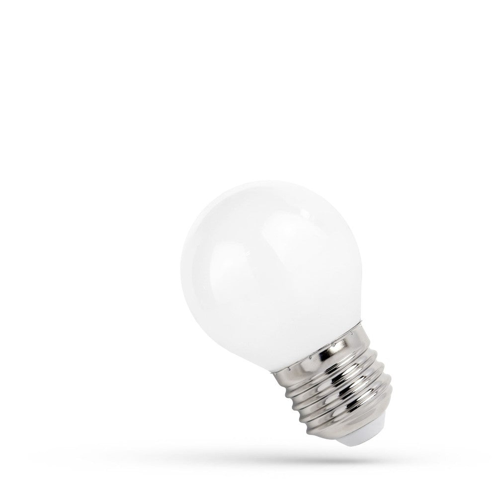 6W LED pære med E27 fatning - G45, 230V, 750lm, RA80
