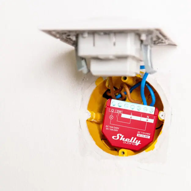 SHELLY QUBINO WAVE 1PM - Z-WAVE 16A RELÆ