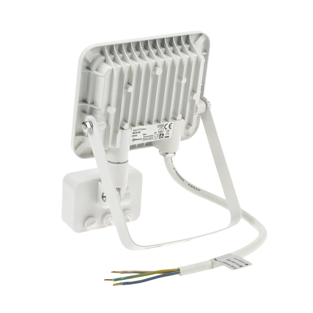 20W LED projektør m. sensor 4000K 1750 Lumen