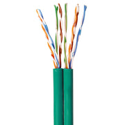 Actassi kat 5e U/UTP Dual 4x2xAWG24, grøn- pr. m