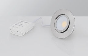Bluetooth LED-Downlight, MD-230 Tune , 5W, Krom
