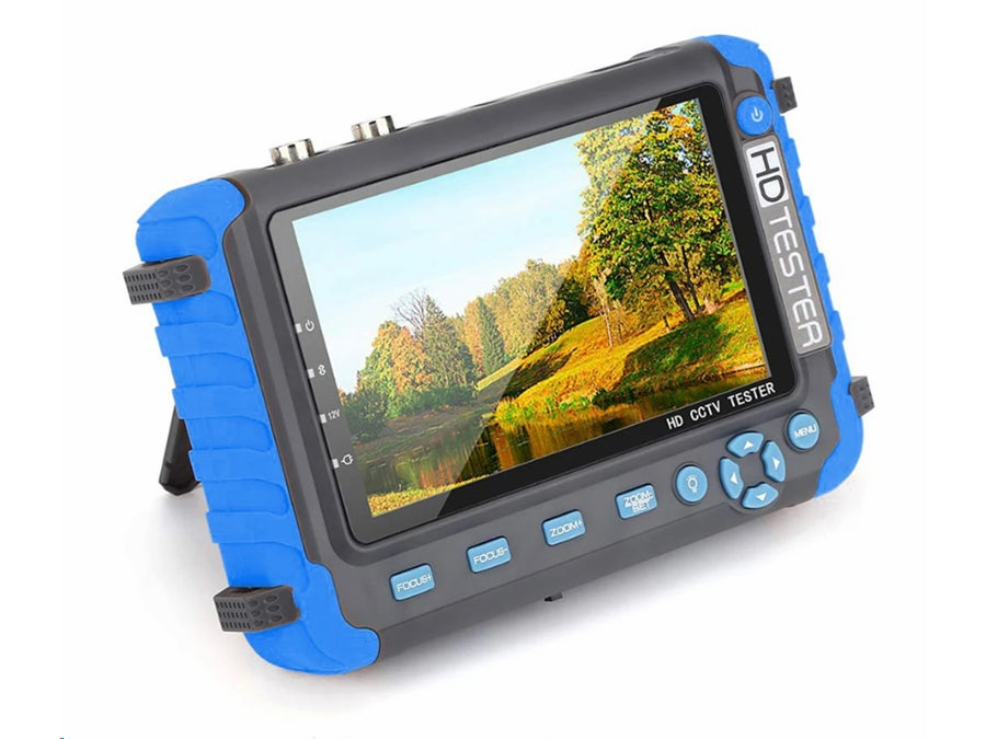 5" LCD testmonitor til CCTV (8MP TVI/CVI/AHD + analog)