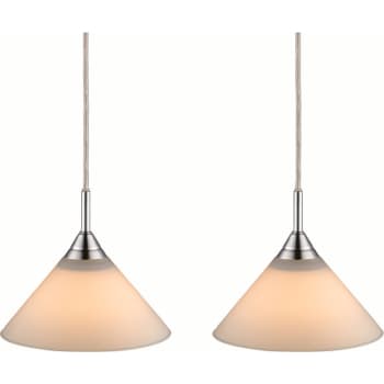 SKOMAGER Pendel sæt 2L opal glas