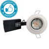 Pro Indbygningsspot m 5,5W DimTone LED pære - Mat hvid