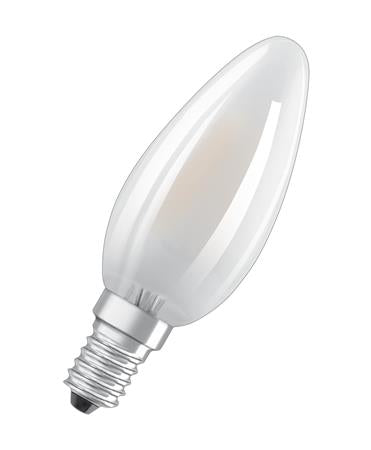 LED KERTE 4W/827 (40W) MAT E14