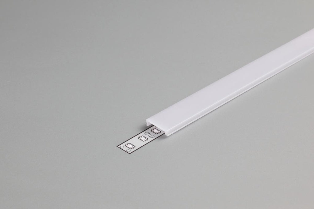 DIOFLEX Afdækning C opal f/alu profil 1m