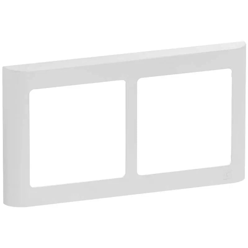 LK Fuga ramme SOFT 63 2x1m vandret - lysegrå