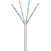 Datakabel UTP CAT6E, grå, CCA 4x2x0,24 - pr. m.
