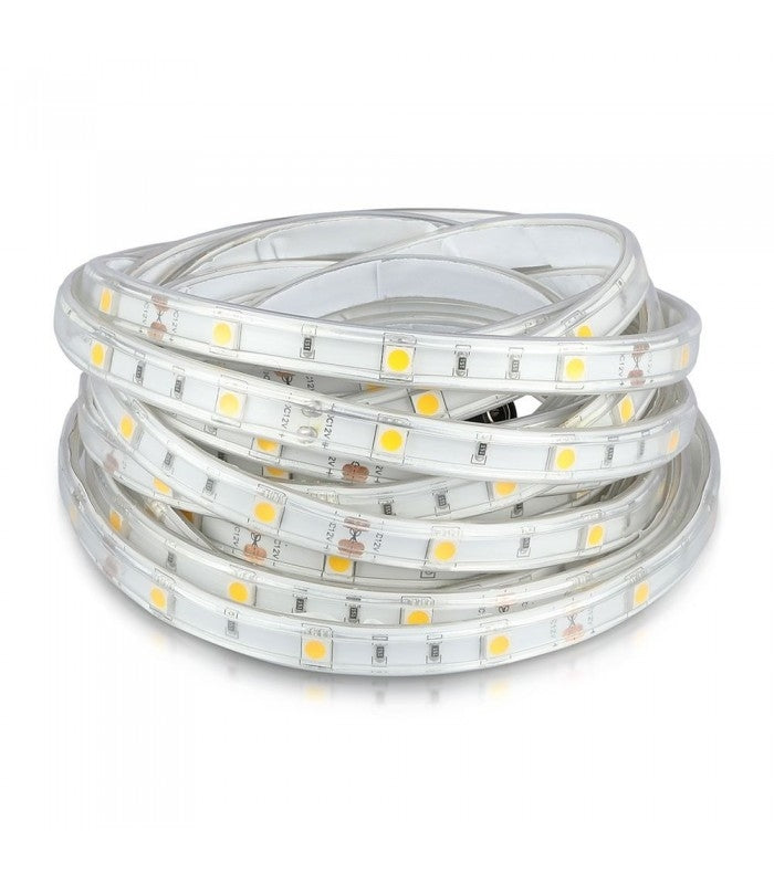 4,8W/m RGB stænktæt LED Strip - 5m