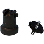 Fladkabelfatning E27 ( velegnet til lyskæder )