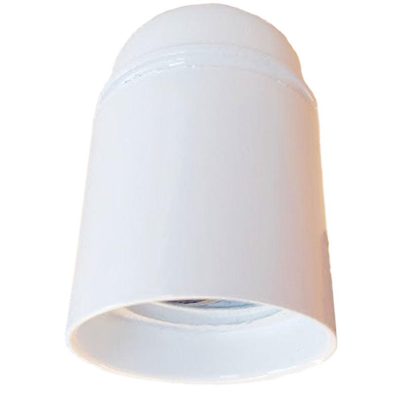 Normalfatning E27, 10mm, hvid