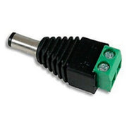 DC hanstik - Med skrueterminaler, max 60W