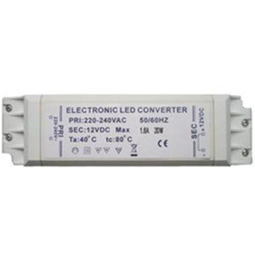 LED transformer 12V DC max 20 Watt
