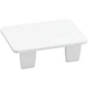 Endestykke til LE 40/90 - perlehvid