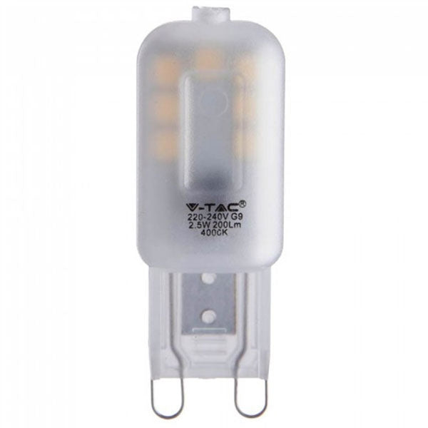 2,5W (20W) LED stiftpære G9 3000K 200Lm 300° (A+)
