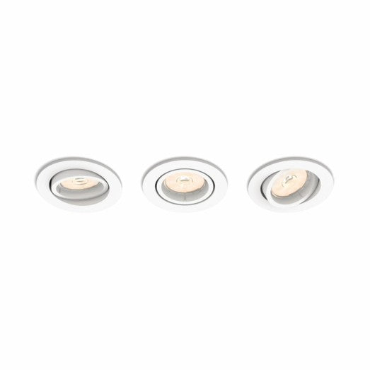 DONEGAL recessed white 3xNW 230V