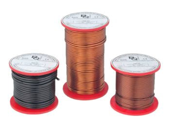 Lakisoleret kobbertråd - Ø1,05mm x 61m (0,5kg)