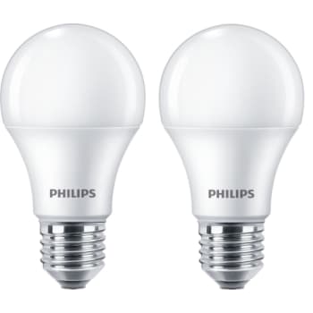 LED Standard 13W 827 1521 lumen E27 A67 mat 2-pak