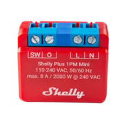 SHELLY PLUS 1PM MINI - WIFI 8A RELÆ