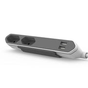 PowerBar 2 stikdåse & 2 USB