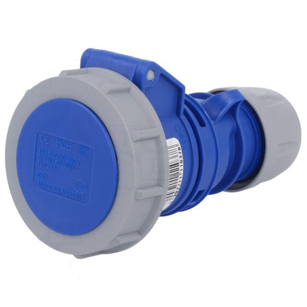 PCE CEE forlængerled m. låsering 3P 16A 230V IP44