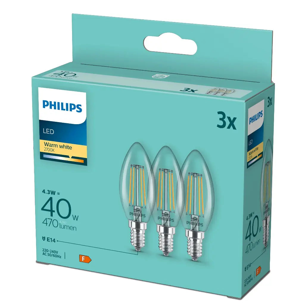 LED classic 40W B35 E14 WW CL ND3PFDisc