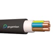 Inst.kabel XPUJ-HF Dca 500V sort 5G1,5 R100
