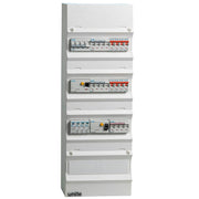 Færdigmonteret gruppetavle - 2xHPFI - 3x16A 3P+N-1x32A 3P+N-8x10A 1P+N