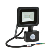 10W LED Projektør m. sensor 3000K 810 Lumen