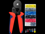 Krimptang sæt inkl. tyller - 0,25-6mm² (1200 stk.)