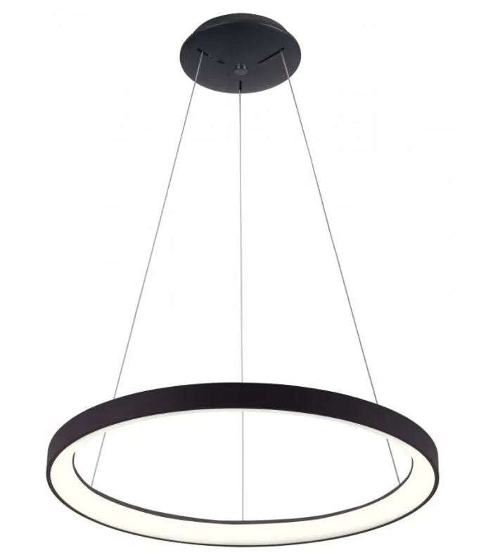 Nordic48 Dæmpbar LED lampe sort, inkl. ophæng