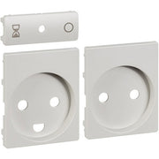 Fuga afdækning for timer stikkontakt 1½m lysegrå